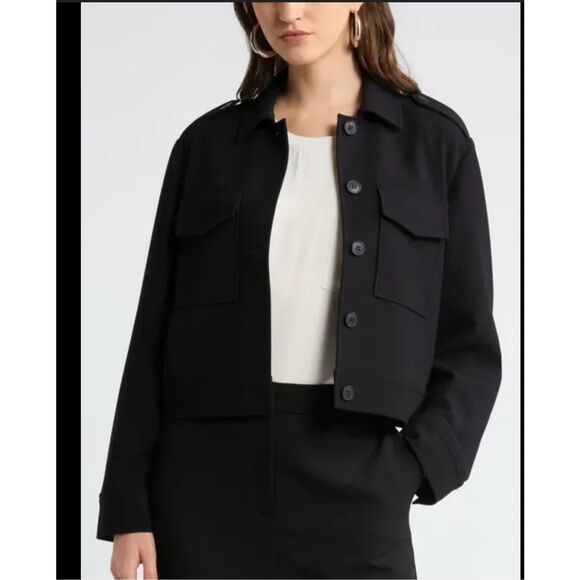 Nordstrom Brand XL Nili Lotan Horace Military Jacket - Picture 1 of 8